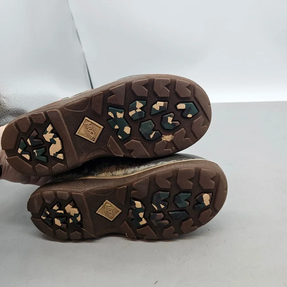The Original Muck Boot Company Kids Camo Waterproof Rubber Boots Size 1